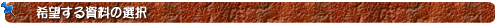 ��]���鎑���̑I��